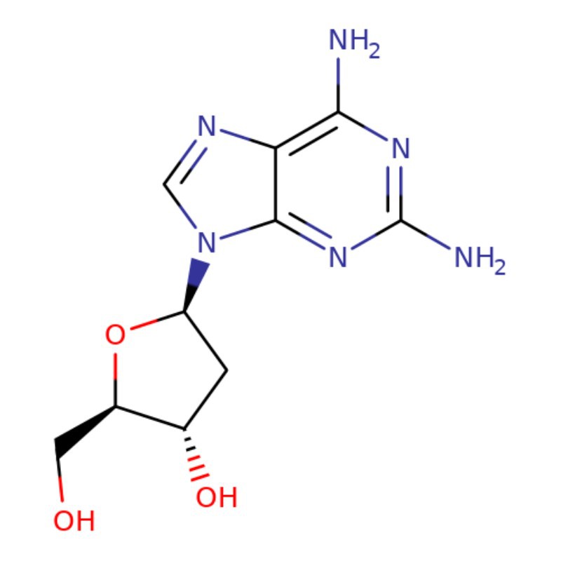 2,6-diaminopurine 2'-deoxyriboside